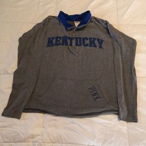 University of Kentucky Pink Quarter zip